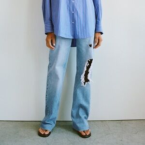 Zara - Full Length Straight Jeans